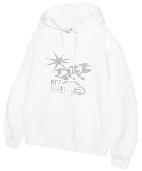 게인스보로(GAINSBORO)  오프 에러 후드티_화이트 - 사이즈 & 후기 | 무신사