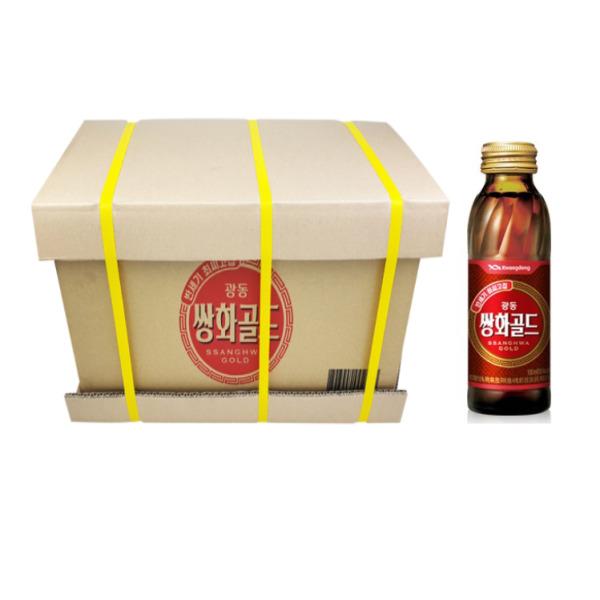 쌍화 골드 100ml 100병 한방 건강 음료 드링크 쌍화탕