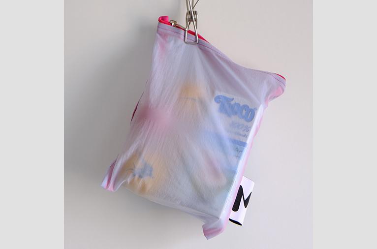 [민민] Clear Color Pouch Lychee