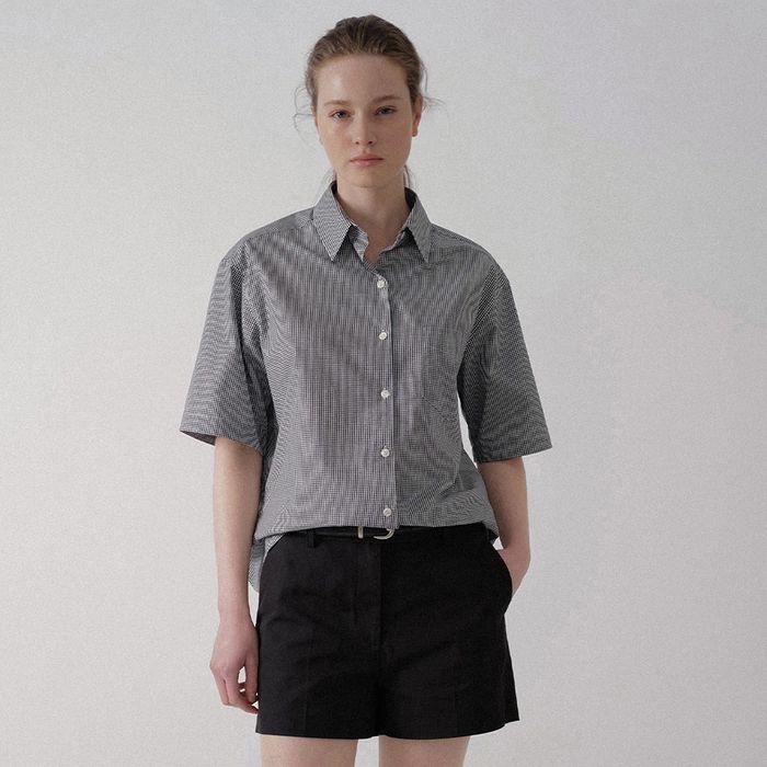 Tata cotton shirt (Gingham check)
