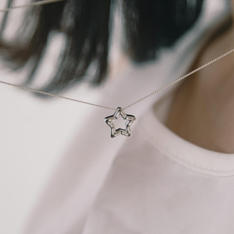 Stitch Star Necklace