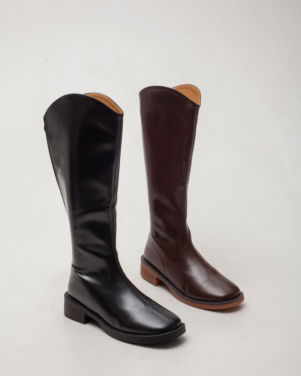 미드힐 롱 부츠