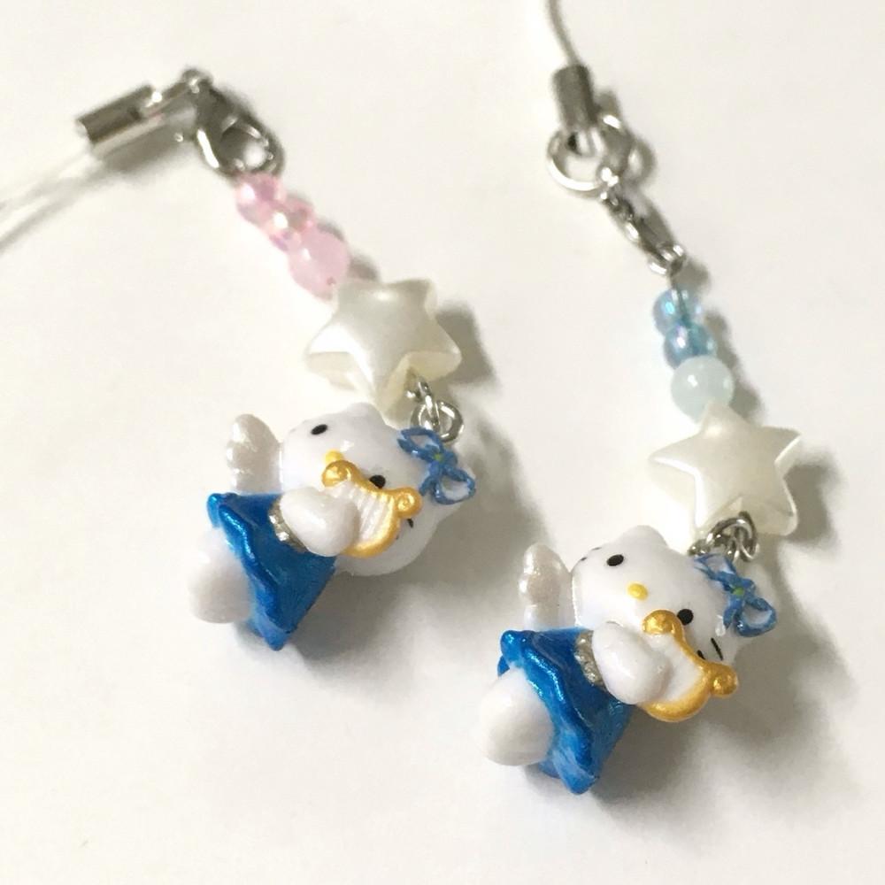 키라키링 날개달린 천사 오르간 ♡ 키티 키링 kirakeyring organ ♡  kitty keyring