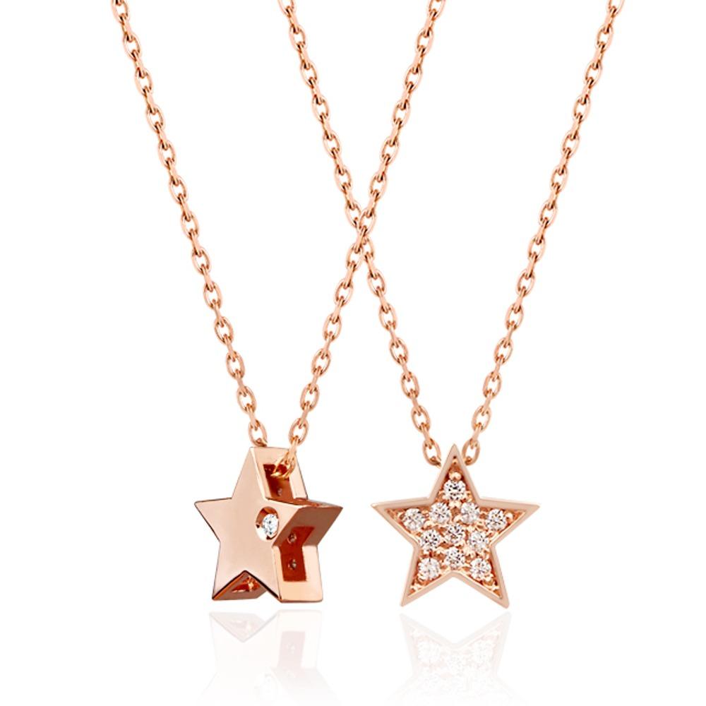 14K, 18K 슈팅스타 목걸이