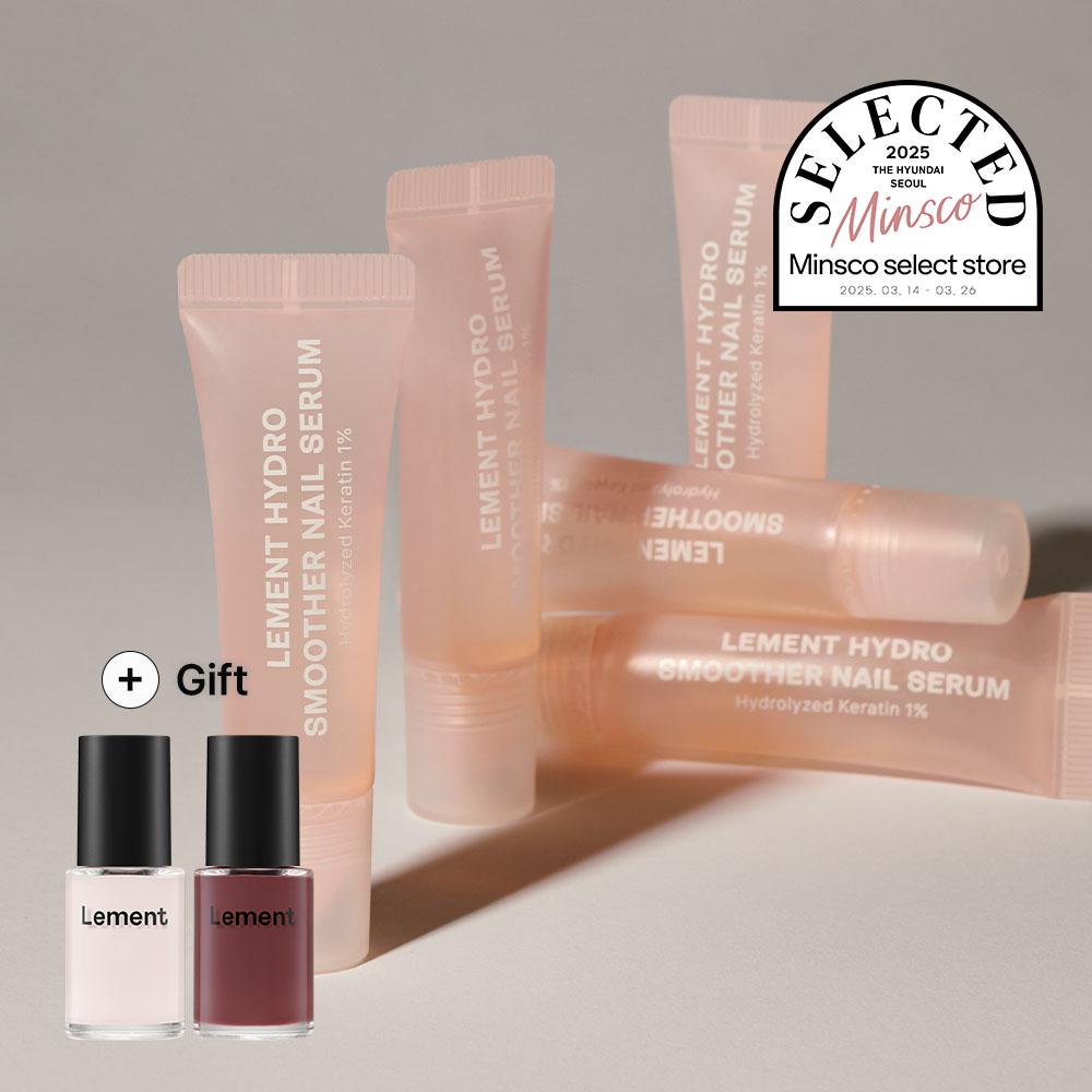 [1+1]  하이드로 스무더 네일 세럼+  컬러 택 1