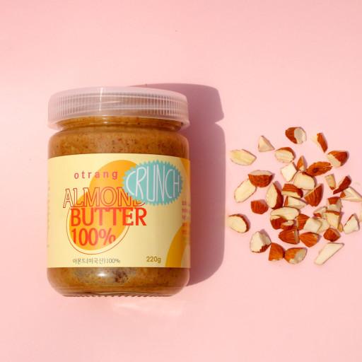 🔥리뷰이벤트🔥무가당✔️100%아몬드 크런치 버터❤