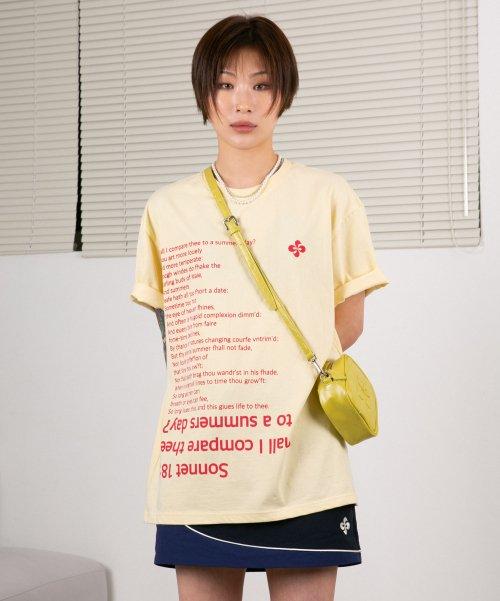 SONNET 18 T-SHIRTS_BUTTER