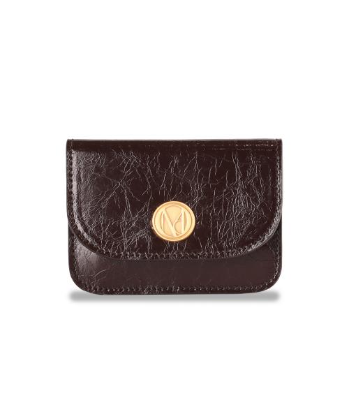 Ecrin card wallet - Chocolate brown