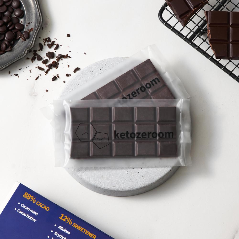ketozeroom 무설탕 88% 다크 초콜릿 5개입 [원산지:국산(인천광역시 미추홀구)]