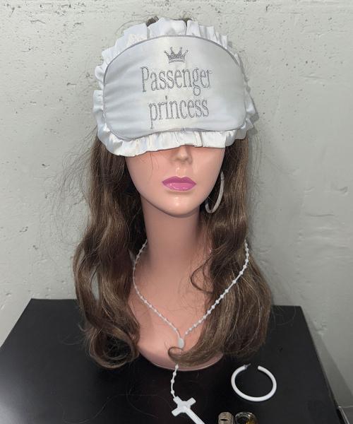Passenger Eye Mask Pouch White(Princess)