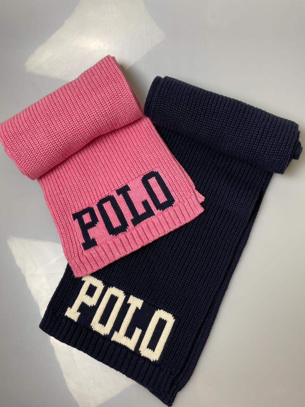 폴로 랄프로렌 폴로 로고 목도리