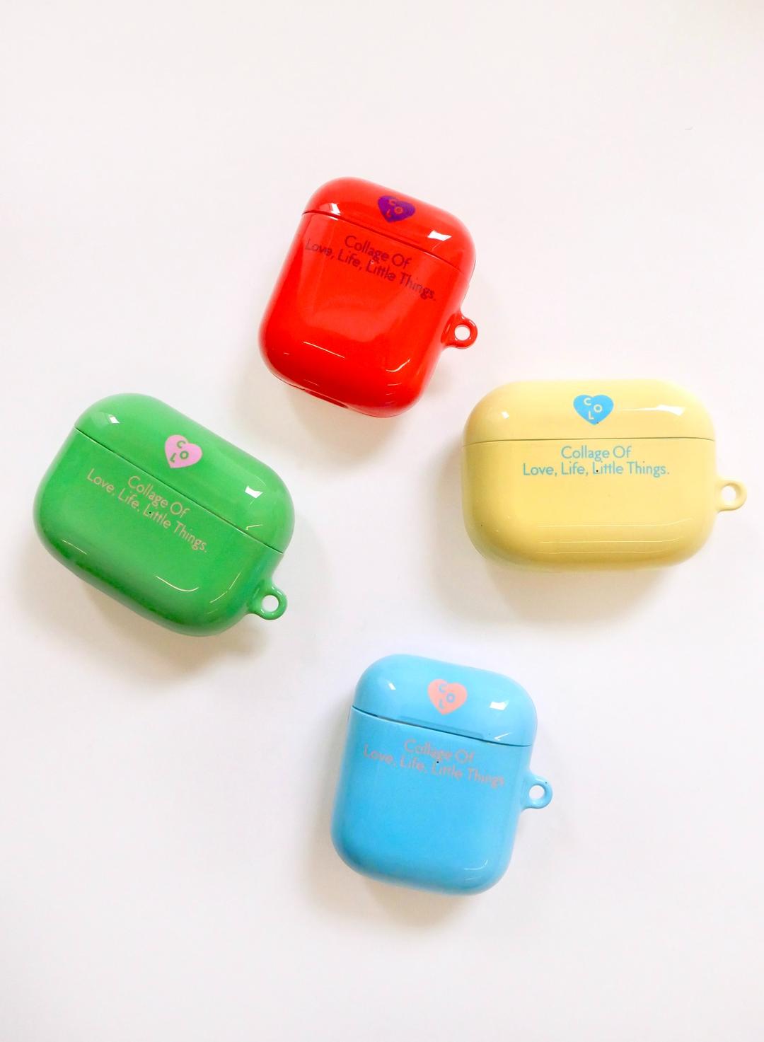 Heart Logo Airpods Case _ver.2 (4color)
