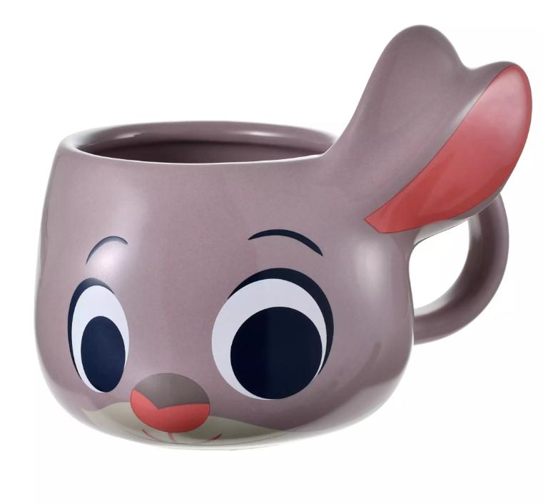 디즈니 스토어 주토피아2 주디 홉스 페이스 다이컷 머그컵(280ml)