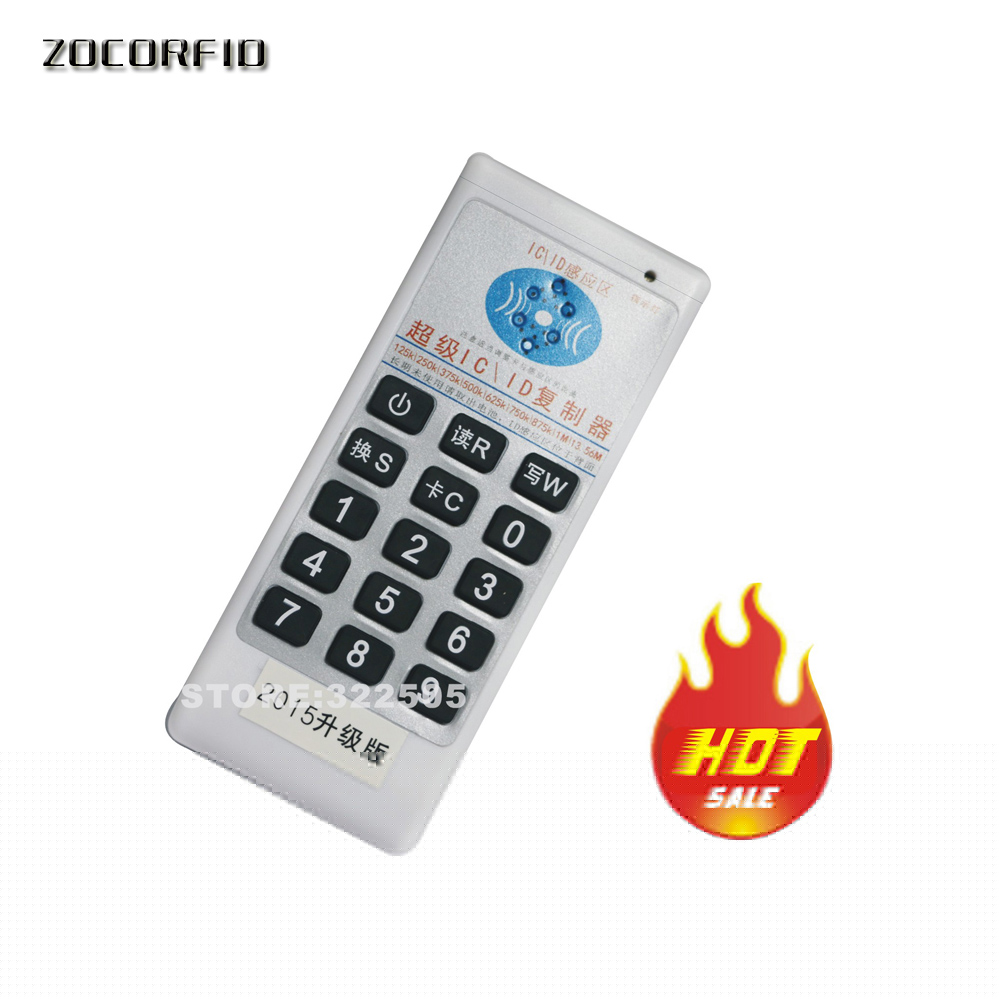 휴대용 복사기, RFID, NFC ID, IC 카드 리더기 및 라이터, 125Khz-13.56MHZ