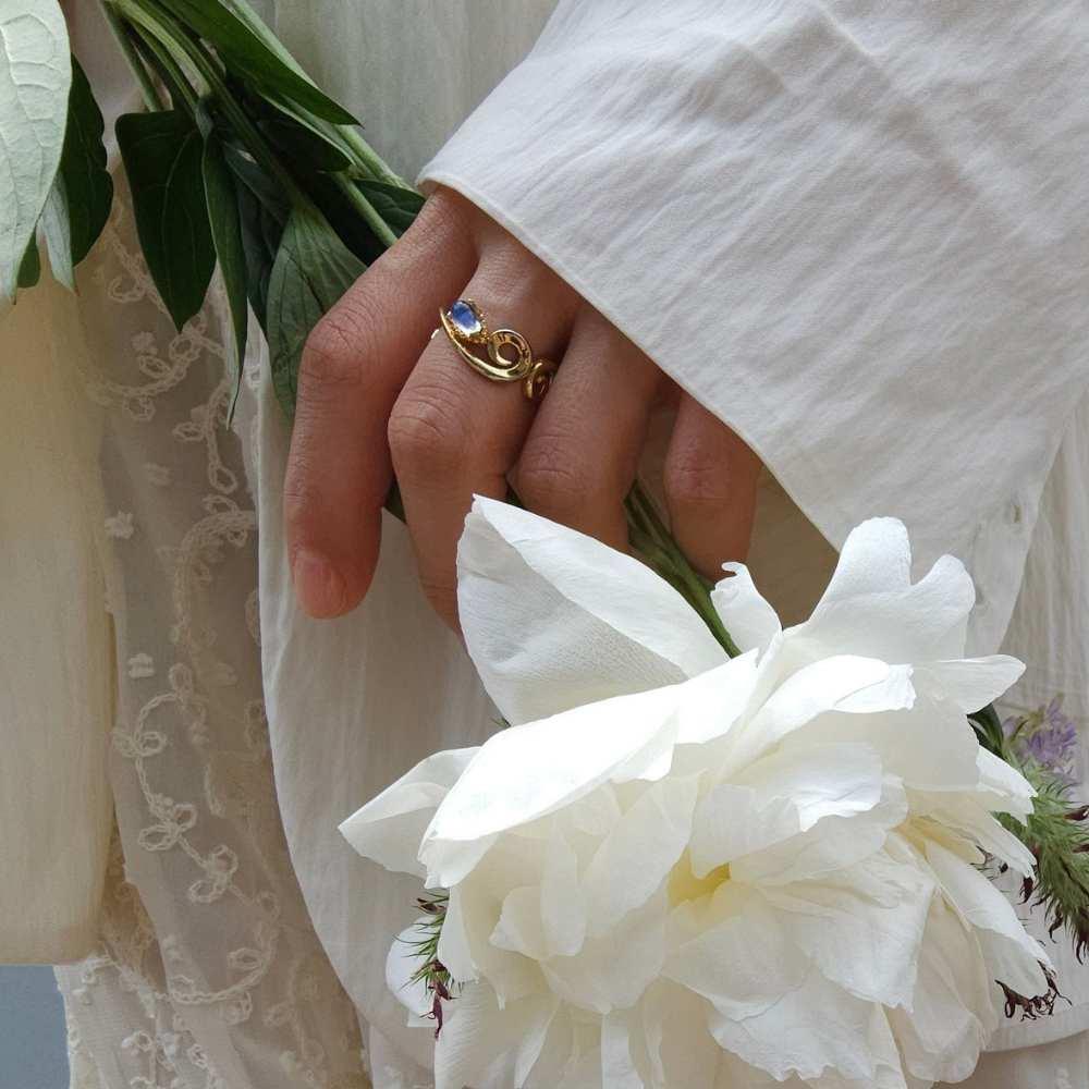 Darling Stone Ring - Gold