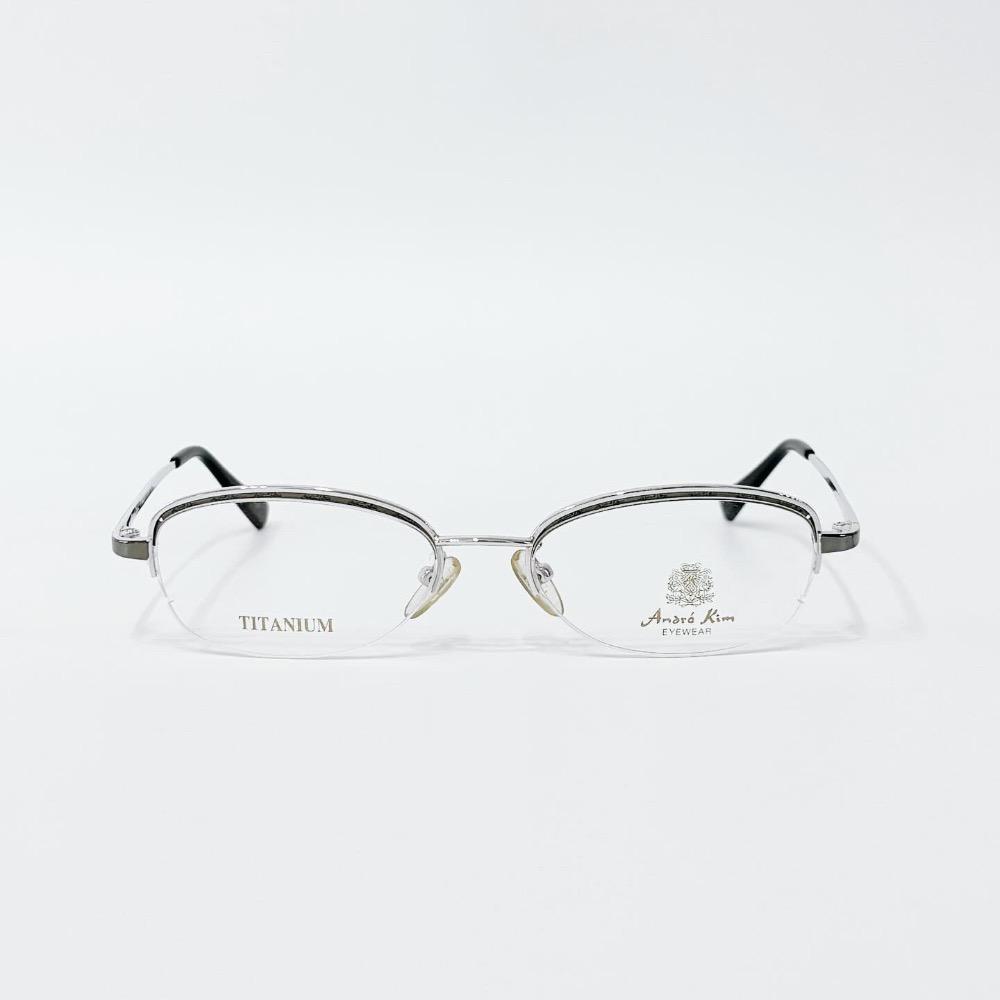 Andre Kim Silver half glasses