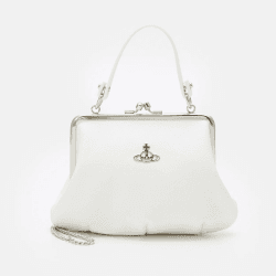 비비안웨스트우드 그래니 프레임 펄스 크로스백 화이트 복조리백