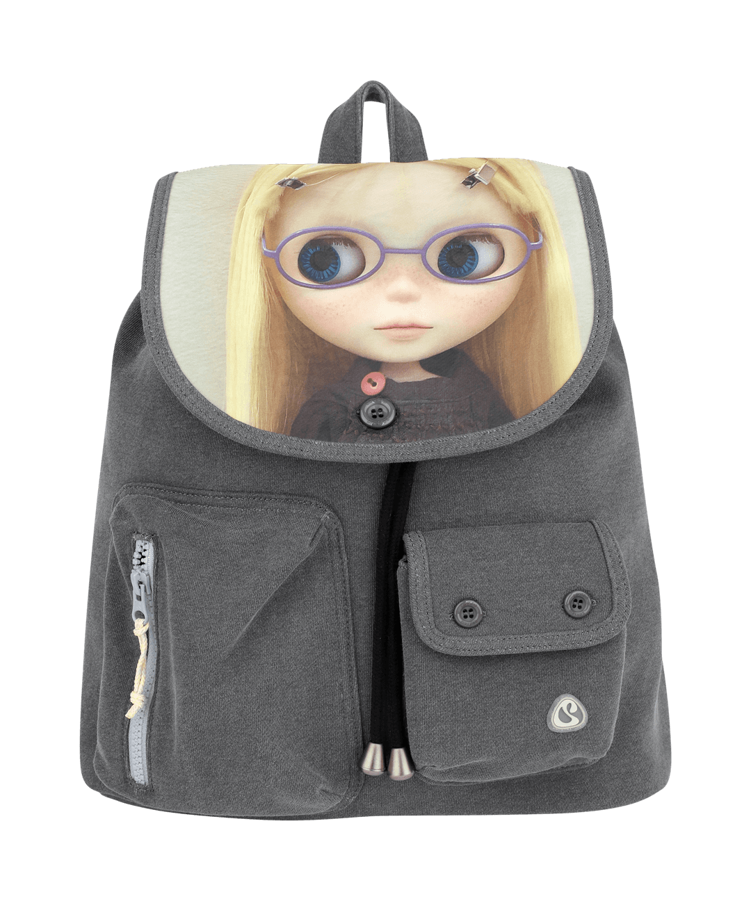 COYSEIO X BLYTHE PIGMENT-DYED BACKPACK CHARCOAL