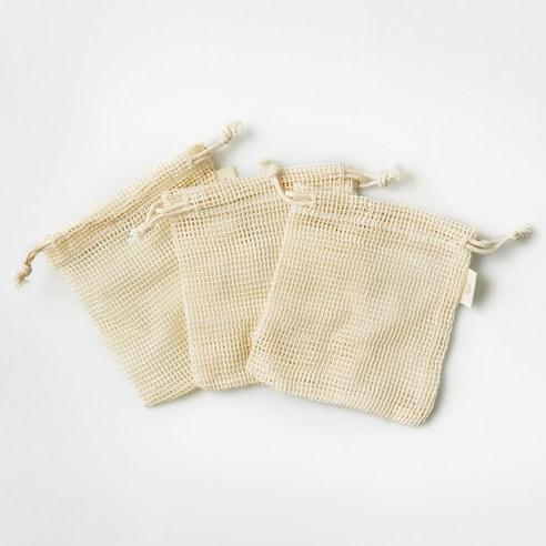 코멧 홈 유기농 원단으로 만든 순면 비누 거품망, 내추럴, 3개 - 해면/곤약/거품망 | 쿠팡