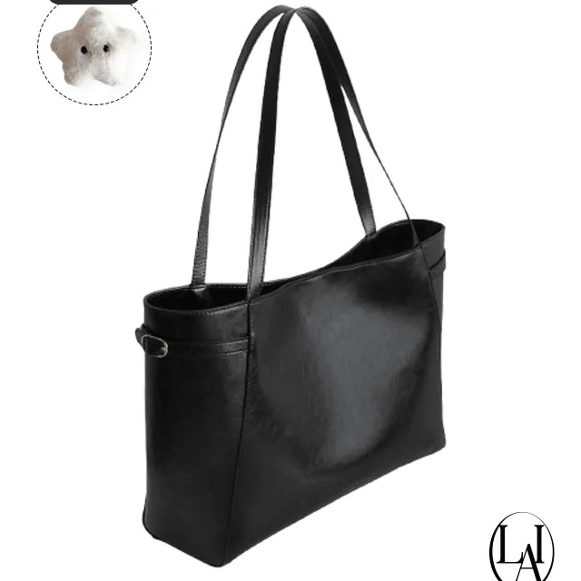 🤍고퀄리티✨/신상특가/MADE/MD추천🤍 자체제작 사이드 벨티드 빅 수납 숄더백 쇼퍼백 보부상가방 겨울신상 학생가방