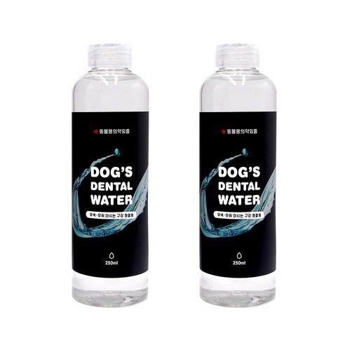 정글몬스터 강아지 독덴탈워터 구강청결제, 250ml, 2개
