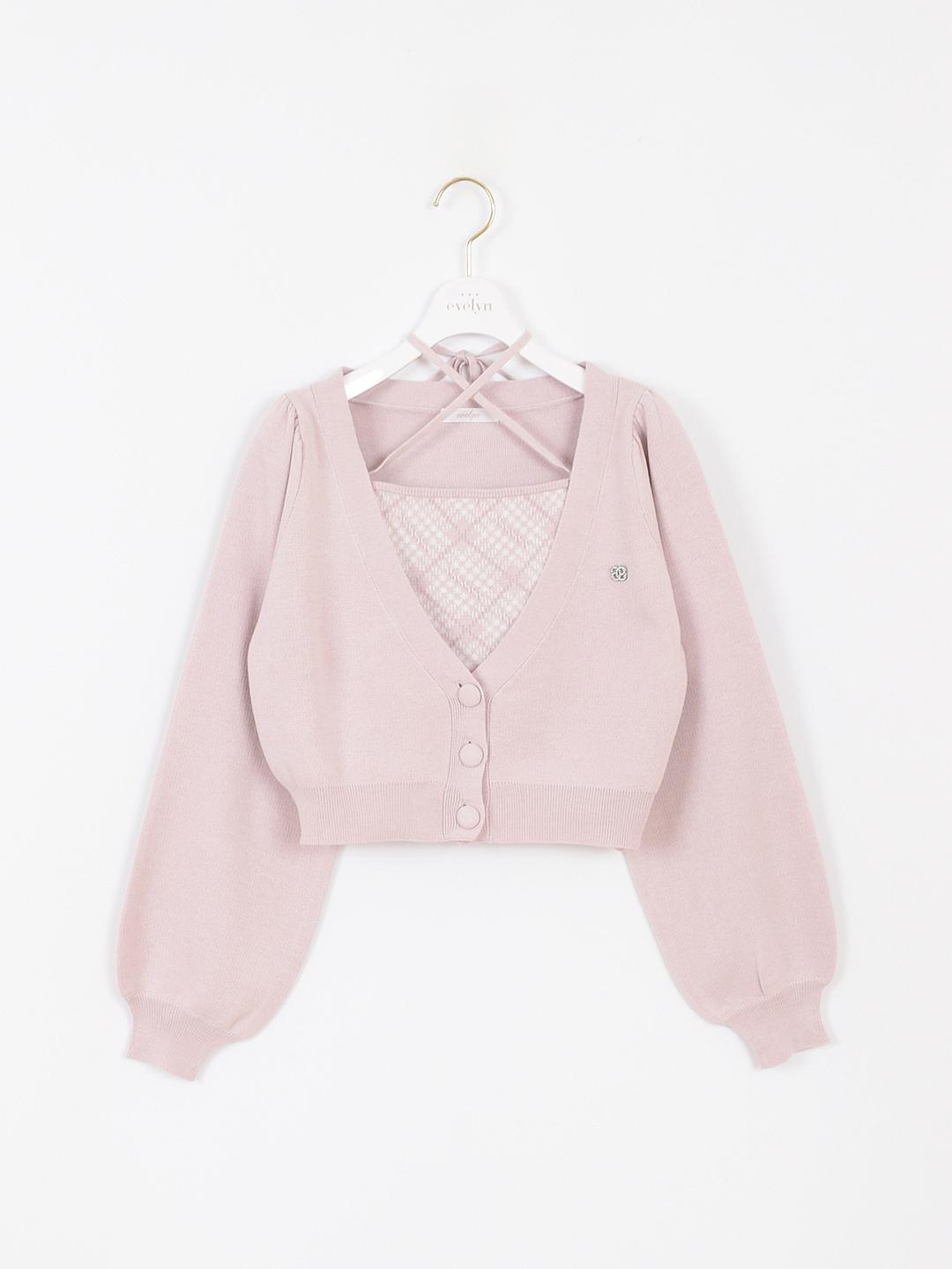 クロスキャミカーデセット