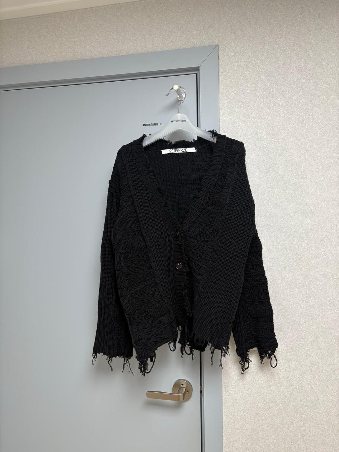 Perverze 퍼버즈 데미지 가디건 | 후루츠패밀리