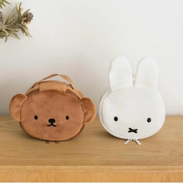 미피파우치 굿즈 화장품 가방 페이스형 캐릭터 파우치