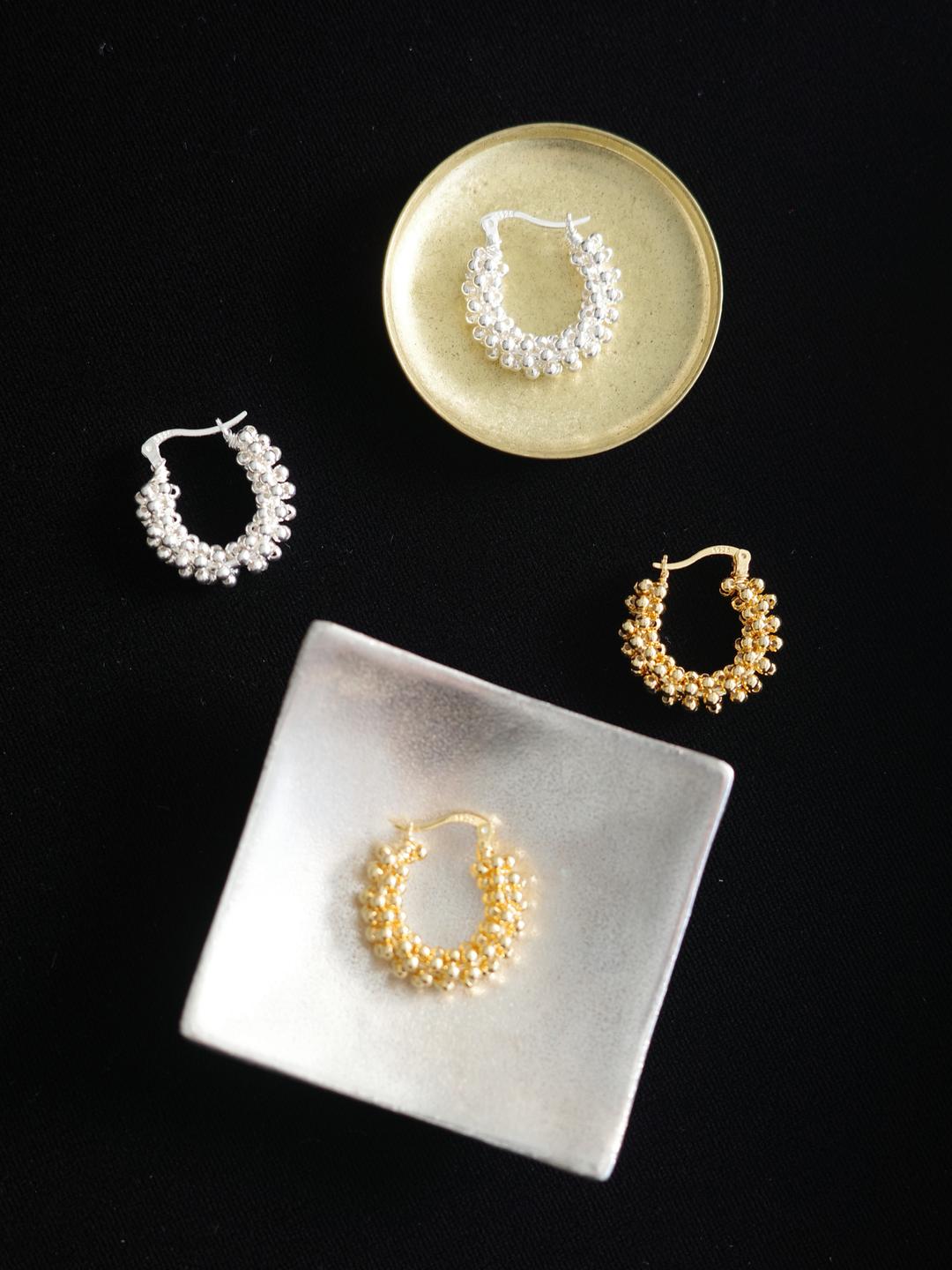 Orbe Hoop Earrings