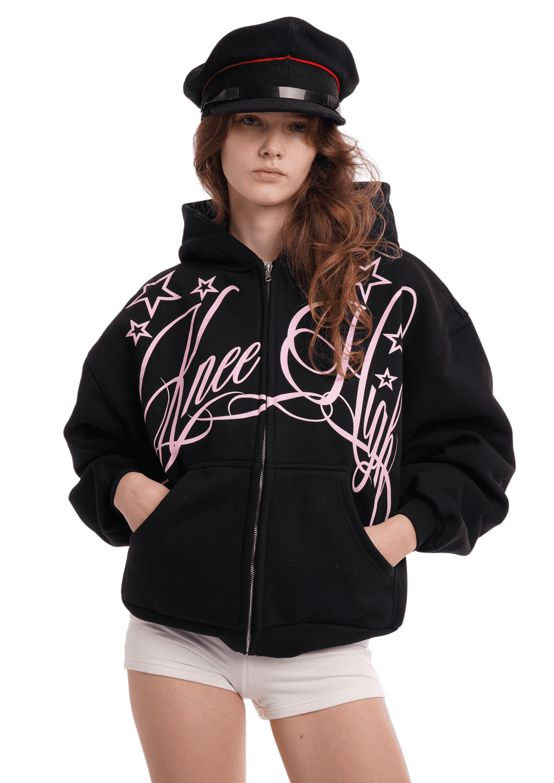 STARDOM HOODIE IN BLACK - Black / S