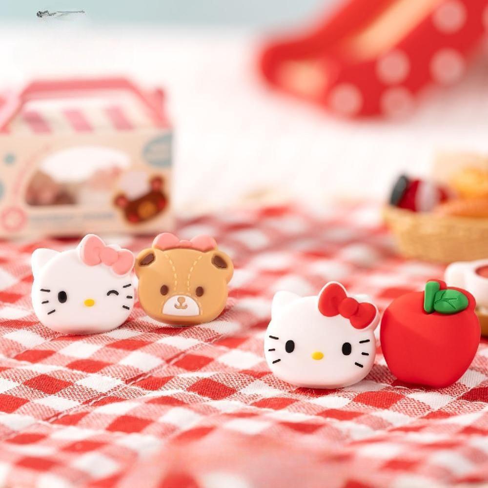 닌텐도 스위치 조이콘 스틱 캡 산리오 실리콘 헬로키티 커버 헬로 키티 조이콘 캡