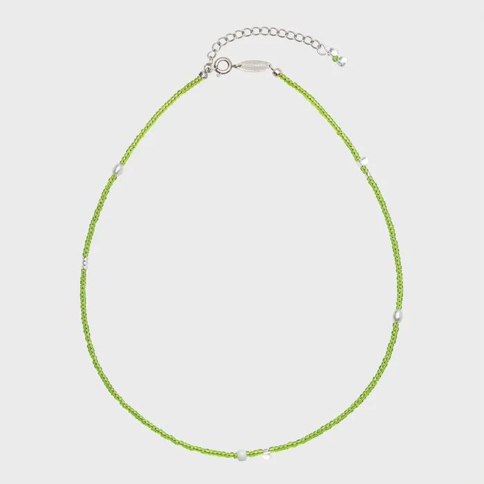 Slurpee_green apple Necklace