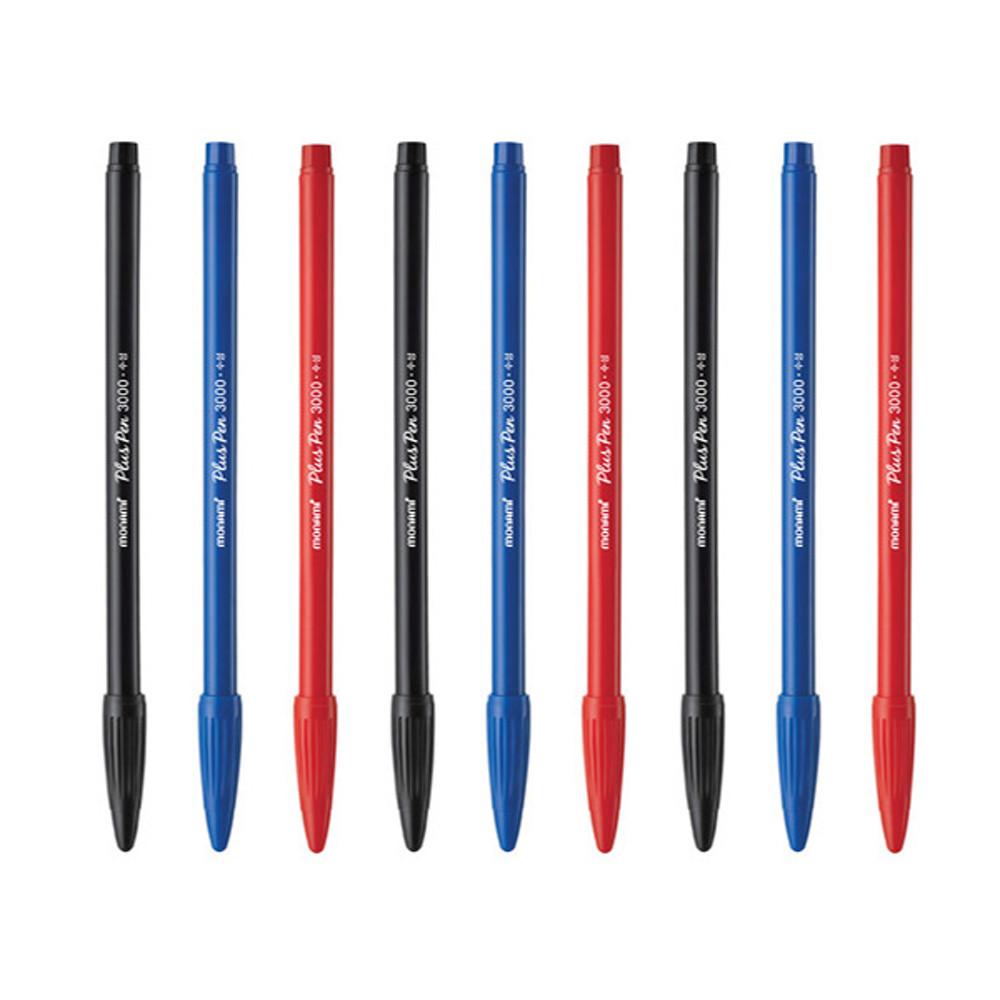 모나미 프러스펜 볼펜 3000 12입
