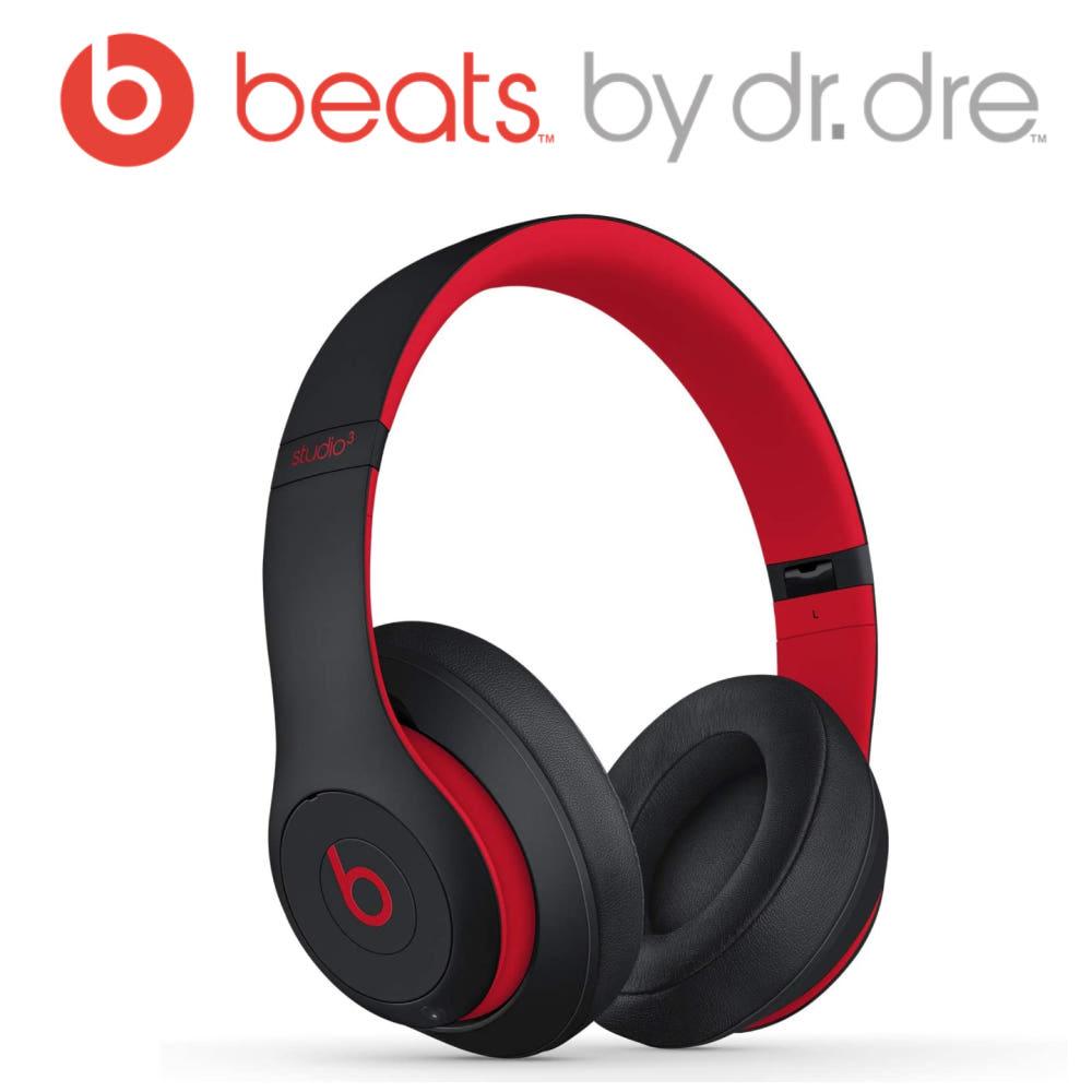 비츠 스튜디오3 무선 블루투수 노이즈 캔슬링 헤드셋 블랙레드