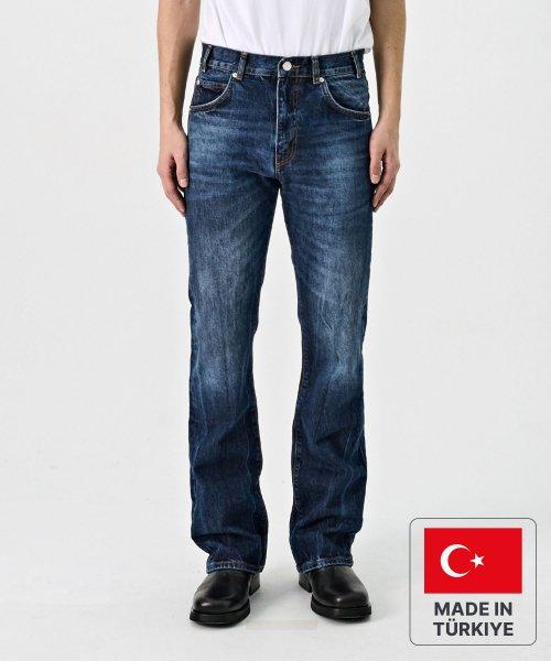 #0315 LINO BLUE SEMI FLARE FIT