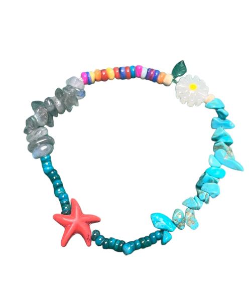 터키 스톤 비즈 팔찌  001