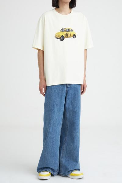 Yellow Vintage Car T-shirt (Restock)