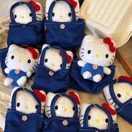 [당일/주문폭주]에코백 키티 헬로키티 인형 캐릭터 키링 열쇠고리