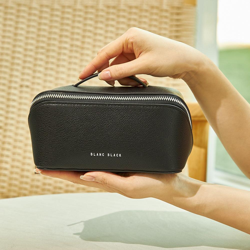 사각 샌드 멀티 파우치 미니 화장품 레더 대용량 가죽 사선 데일리