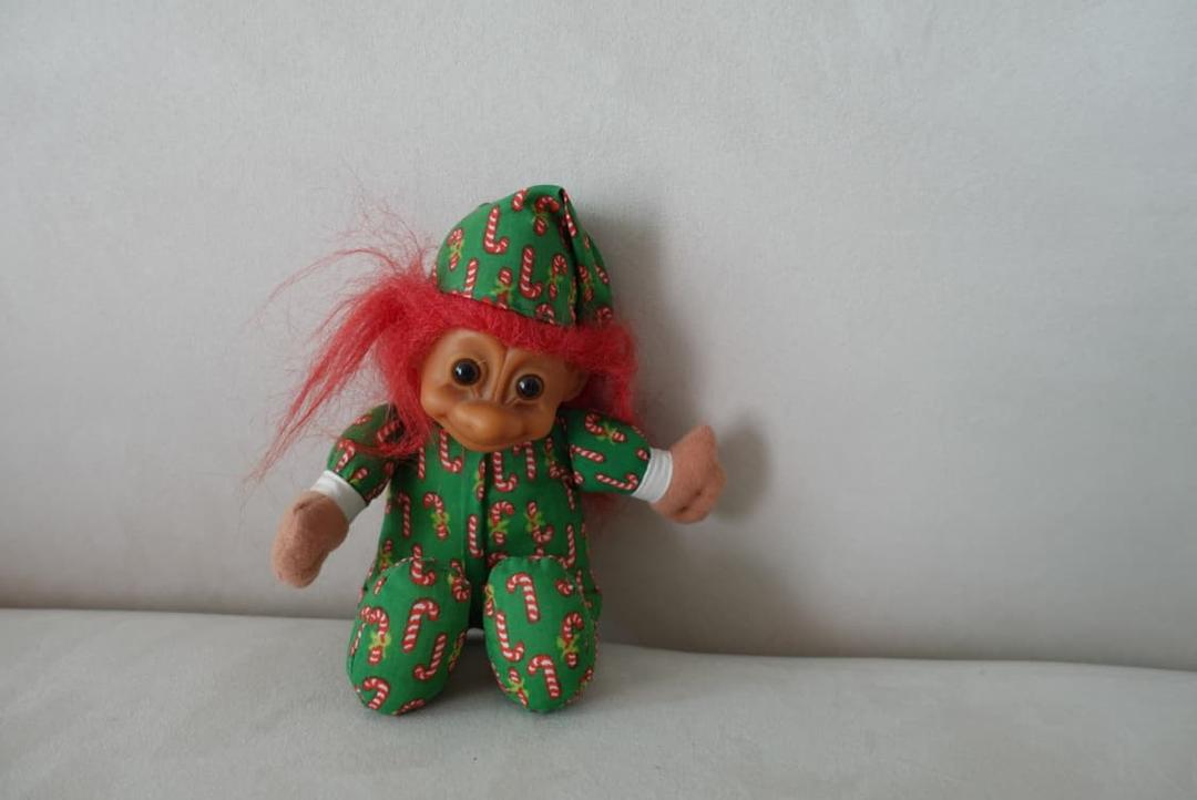 (할인) 빈티지 크리스마스 트롤 인형 | 후루츠패밀리