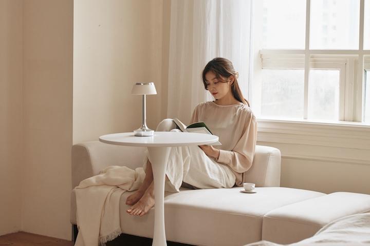 [12%쿠폰] ALLON 화이트 원형테이블 식탁 600size