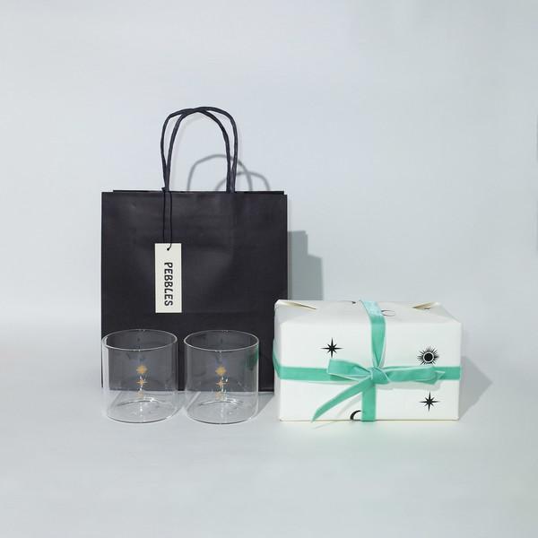 [GIFT PACK] ASTRO LOWBALL GLASS (SET OF 2EA)