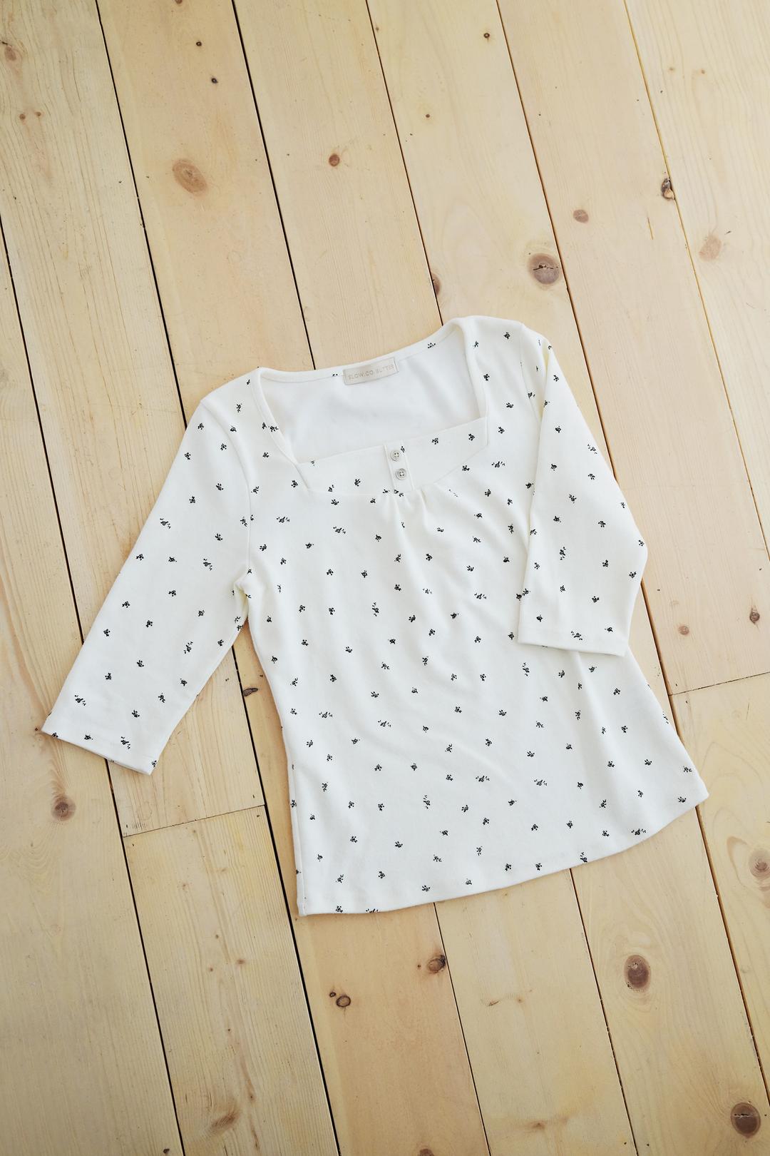 [SLOCO] Madeleine tshirt, little flower