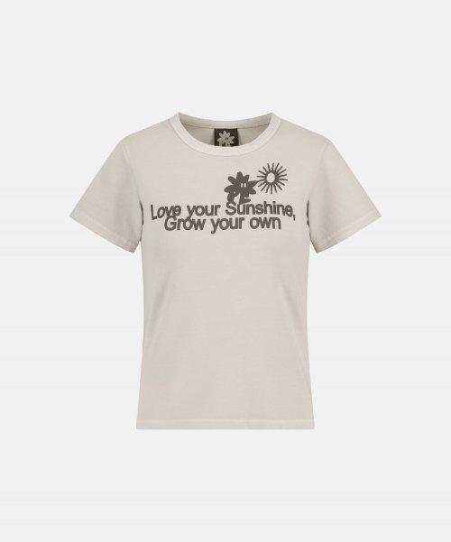 W Love Your Sunshine Tee Natural