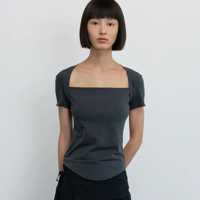 90S TIGHT TOP / CHARCOAL