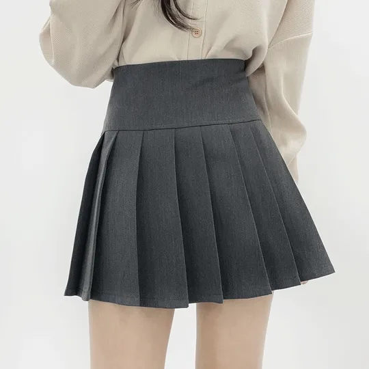 [하이틴!/속바지O] 스쿨룩의 완성, 플리츠 테니스 스커트]하이틴스커트