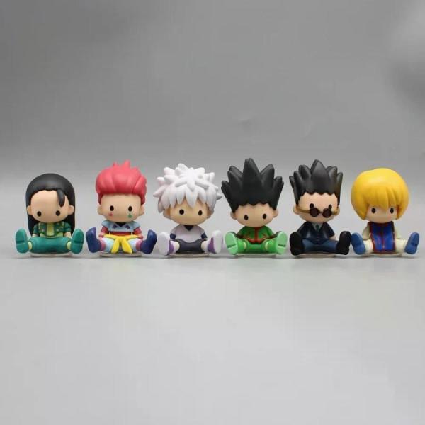 헌터X헌터 헌터 헌헌 콩알 페타돌 후와코로링 히소카 클로로 환영여단 피규어 세트 굿즈