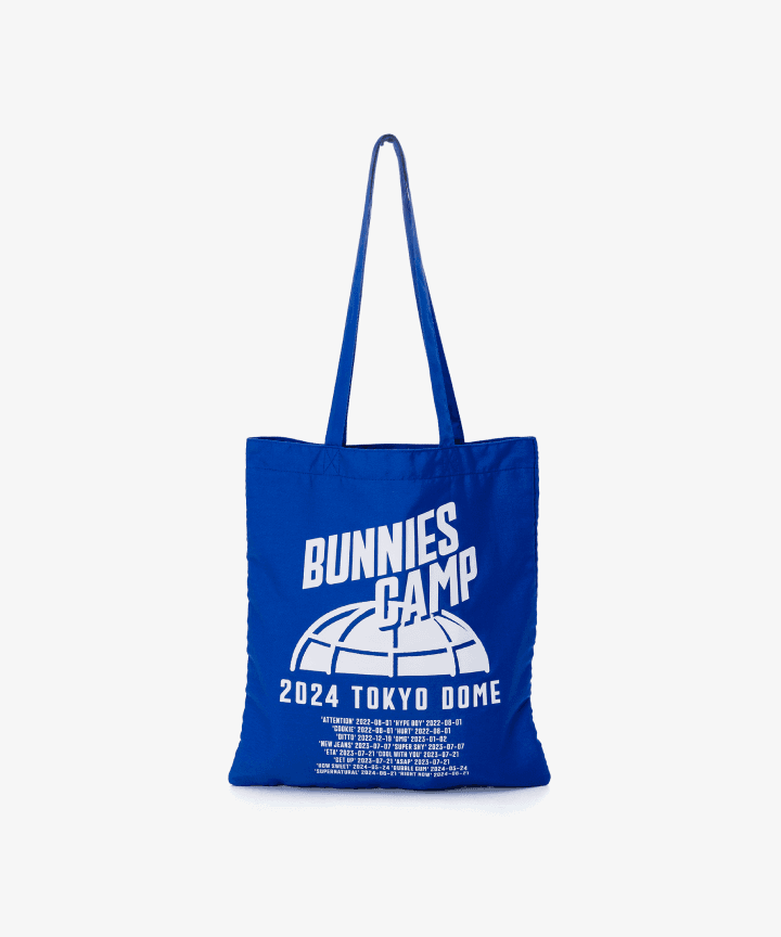 BUNNIES CAMP 2024 TOKYO DOME TOTE BAG (BLUE)
