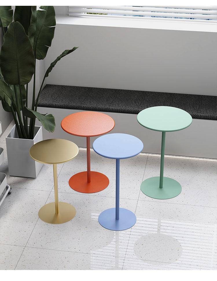 북유럽 원형 심플 컬러 사이드 테이블