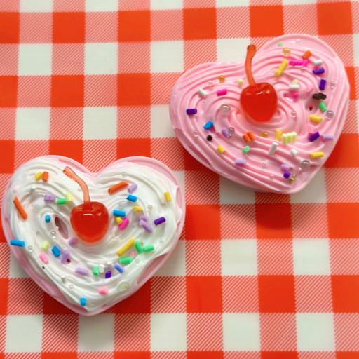 ✨🍒🍰체리 생크림 케이크 데코덴 그립톡✨🍒🍰